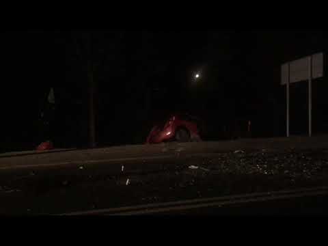 Wypadek na drodze krajowej nr 28 w Jaroszowicach