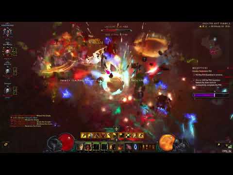 Diablo 3 [s22] 57 Sec clear gr 130 barb gameplay