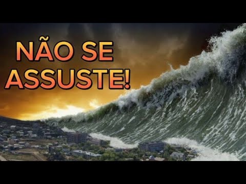 Os Maiores Tsunamis Já Registrados em Vídeo - Compilação dos Mais ASUSTADORES JÁ VISTOS!
