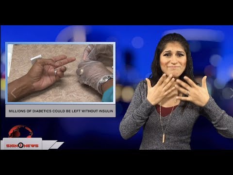 Millions of diabetics could be left with our insulin (ASL - 11.23.18)