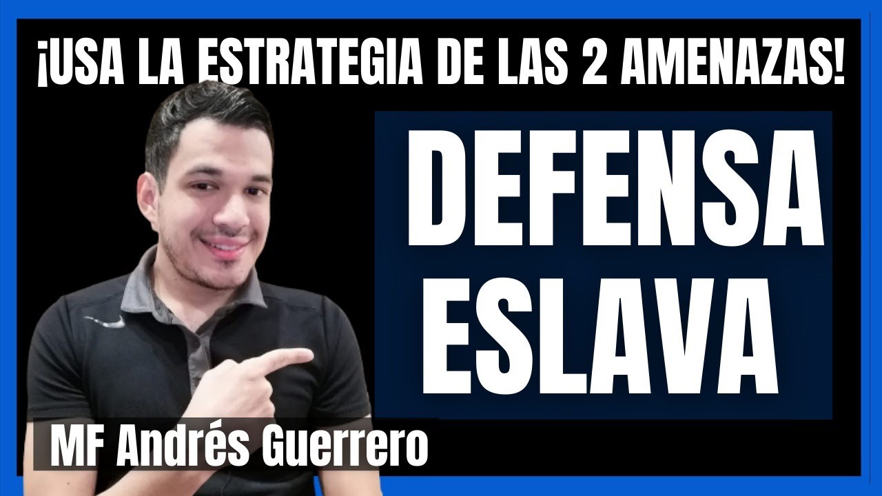 DERROTA el GAMBITO DE DAMA con la Defensa ESLAVA ✅