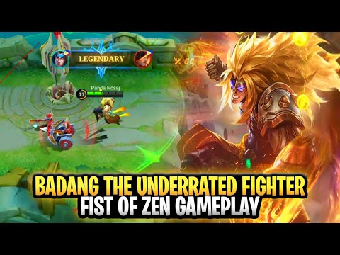 Badang The Underrated Fighter Fist of Zen Gameplay | Mobile Legends: Bang Bang