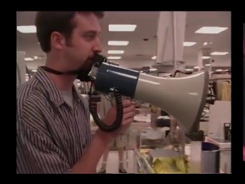 Tom Green Using Megaphone In Store