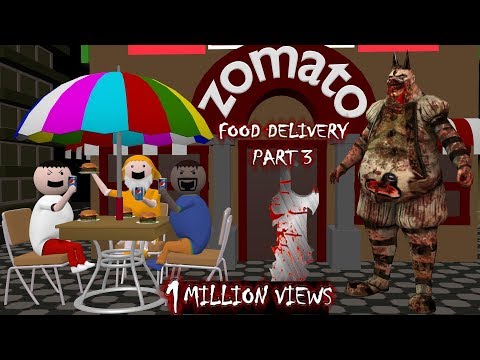 Zomato Food Delivery | Horror Stories Part 3 (ANIMATED IN HINDI) Make Joke Horror