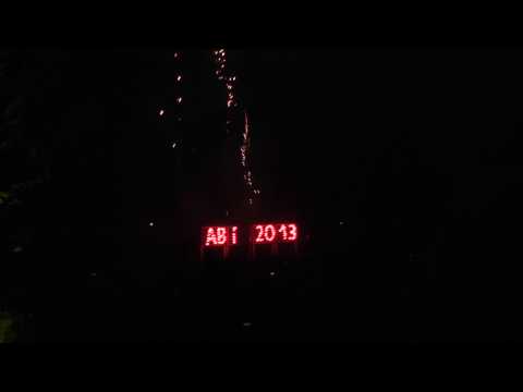 Feuerwerk für Abifeier 13.06.13