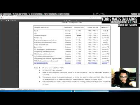 Ferris Makes Emulators Ep.030 - Bug Squashing Part VI