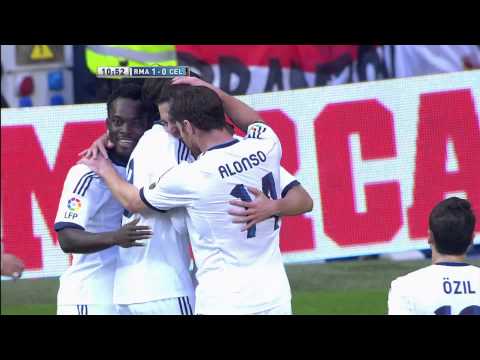 La Liga | Golazo de Higuaín (1-0) en el Real Madrid - Celta de Vigo | 20-10-2012 | J8