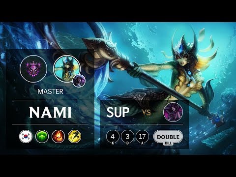 Nami Support vs Morgana - KR Master Patch 9.7