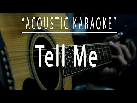 Tell me - Acoustic karaoke (Side A)