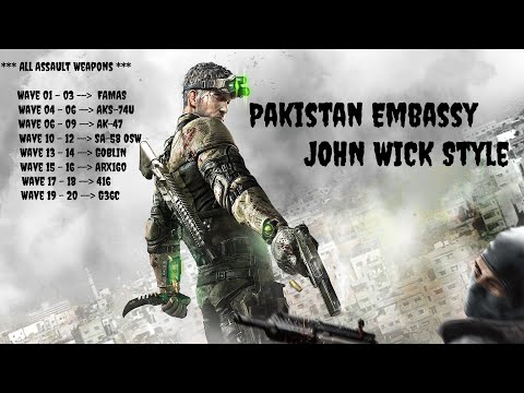 Splinter Cell Blacklist | Pakistan Embassy | John Wick Style | Wave 1 - 20