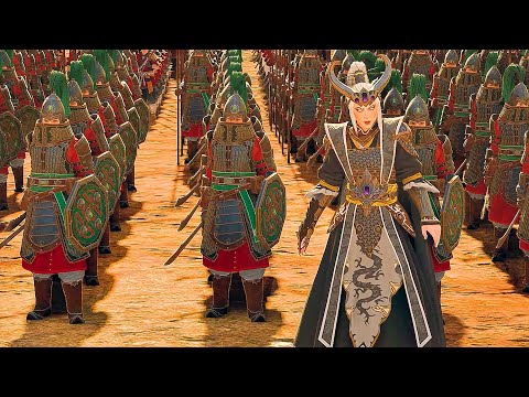 Nurgle Struggle Against Miao Ying The Storm Dragon | Total War Warhammer 3 | Cinematic Battle