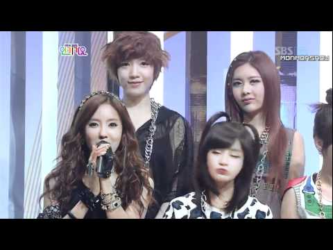 [120129] T-ara (Interview) [Inkigayo]