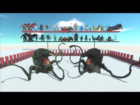 KAIJU MONSTER VS DARK Itself 1vs1 - Animal Revolt Battle Simulator