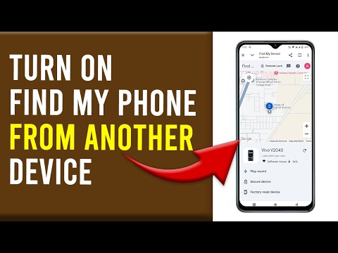 How To Turn On Find My Phone From Another Device (Setup & Use Find My Phone From Another Device)