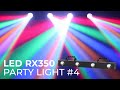 DJ Tony Chang LED RX350 Party Light 4 Disco Lámpa Bérlés Esküvő DJ Rendezvény DJ