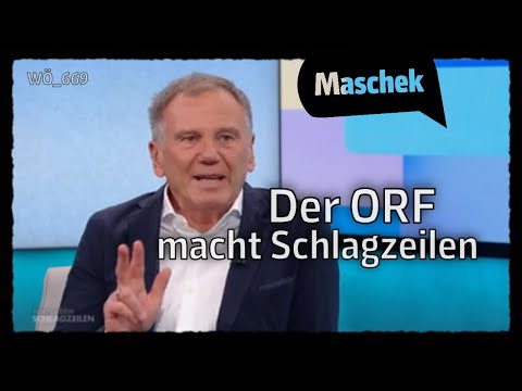 Maschek - Der ORF macht Schlagzeilen - WÖ_669