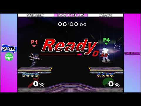 Level 1 7/3: Starburst (Marth) Vs. Hoborg (Luigi) - LR5