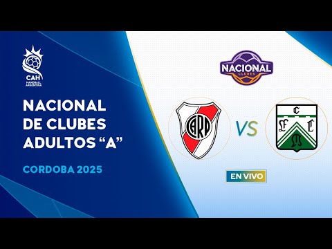 C.A. RIVER PLATE VS. FERRO CARRIL OESTE | NACIONAL ADULTOS “A” | 3ER Y 4TO PUESTO MASC.