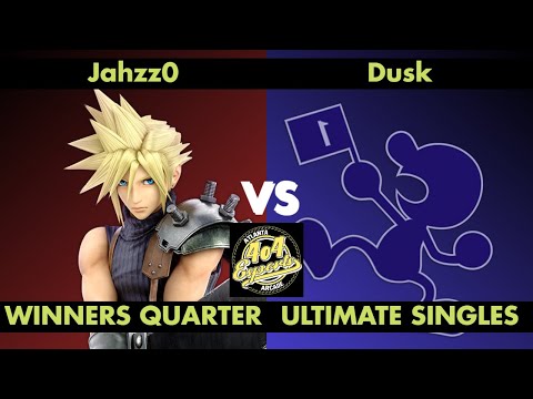 SSBU - 4o4 Smash Night 17 - KN|BH| Jahzz0 (Cloud) vs 4o4|DBQ| Dusk (Mr. Game & Watch) - Winners QF