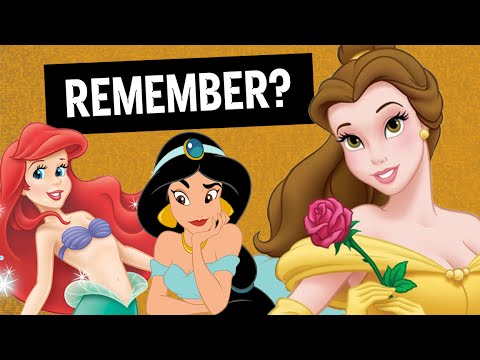 9 Favorite Disney Princesses from Childhood (Throwback) Video