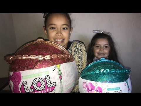 Lol Surprise Dolls Mega Ball!! And Pearl Ball!!