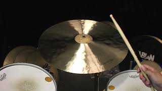 Video thumbnail for Dream 22" Energy Crash Ride - 2696g by The Drum Shop - Portland, Maine