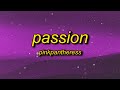 PinkPantheress - Passion (Lyrics) | the teachers always called it a shame