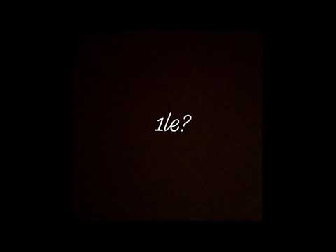 Video thumbnail for 1le?