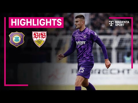 Erzgebirge Aue - VfB Stuttgart II | Highlights 3. Liga | MAGENTA SPORT