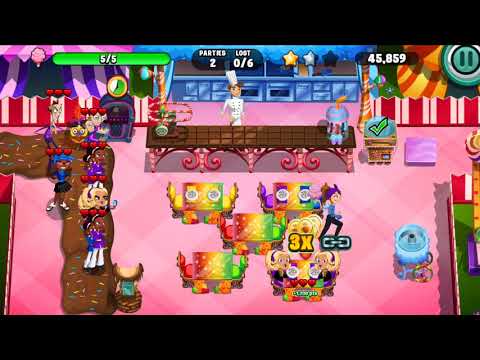 2018 Diner Dash Candy Carnival  level 168