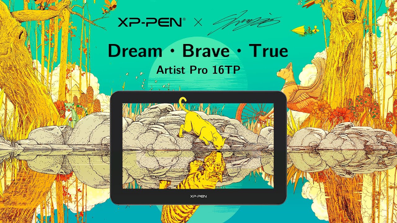XP-PEN Grafiktablet Artist Pro 16TP