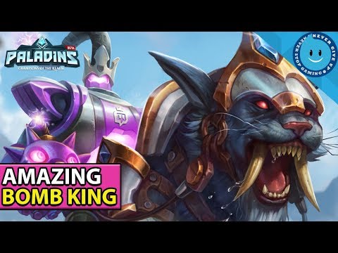Paladins Battlegrounds: Craziest Bomb King Ending Ever! (Alpha Test Gameplay)