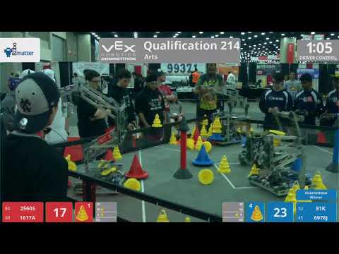 2018 VRC Arts Q214 - 2560S 1617A vs 81K 6978J - 22 to 73