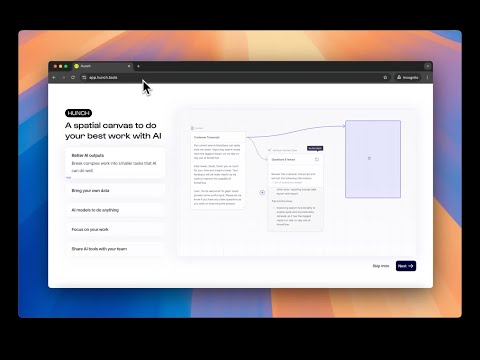 Getting Started with Hunch Tools