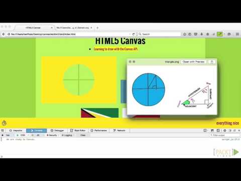 Mastering HTML5 Canvas Working with Sine Cosine and Radians | packtpub com