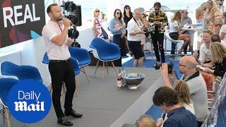 Cannes Lions: Kevin Simm performs on board MailOnline yacht - Daily Mail
