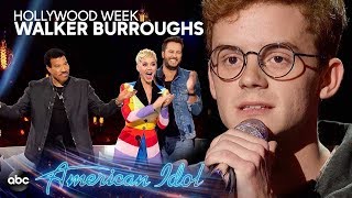Walker Burroughs American Idol HOLLYWOOD WEEK sings &quot;Your Song&quot; by Elton John