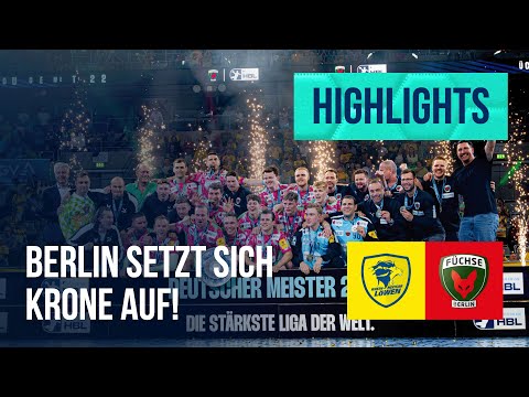 Highlights: Rhein-Neckar Löwen - Füchse Berlin (Saison 2024/25) DAIKIN HBL | Dyn Handball