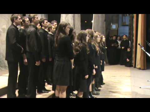 grupul coral de tineret  Voces Christianum al Corului Manastirii Sf. Ioan cel Nou de la Suceava