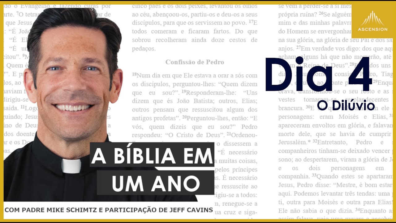 Dia 4: O Dilúvio - A Bíblia em um Ano (com Pe. Mike Schmitz)