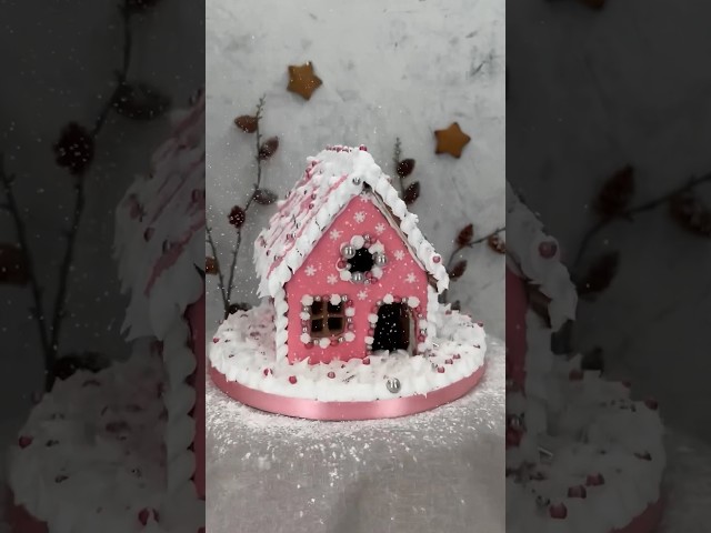 Miniatur-Lebkuchenhaus Für Puppenhaus, Maßstab 1:12 – Süße Weihnachtsdekoration Von Melody Jane
