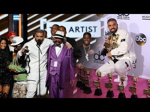 Drake breaks Adele's record at Billboard awards