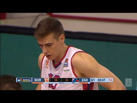 AdmiralBet ABA League 2022/23, Round 4 match: Borac Mozzart - Zadar (23.10.2022)
