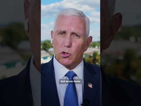 Former VP Pence says trade war with Canada is 
