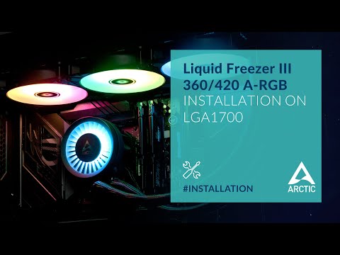 Liquid Freezer III 360/420 A-RGB – Installation on Intel