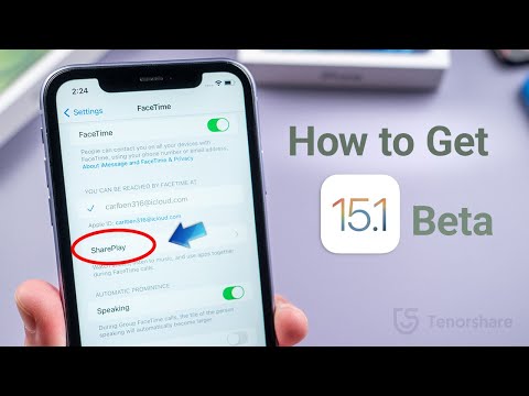 How to Get iOS 15.1 Beta on iPhone/How to Share Screen on iOS 15