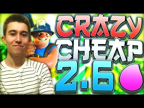 NEW META MINER POISON! 2.6 Elixir Cycle Deck  — Clash Royale League Challenge Deck