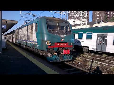 E464 413 XMPR+5 piano ribassato Trenord e XMPR - Monza - 20/05/2016