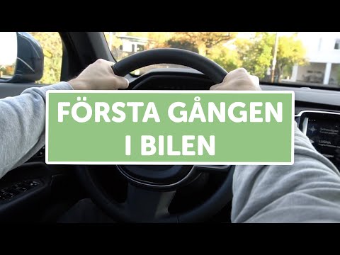 Första gången i bilen