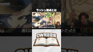 【OW用語図鑑】ラッシュ構成とは？【Overwatch】